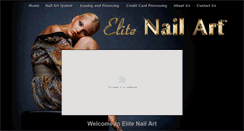 Desktop Screenshot of elitenailart.com